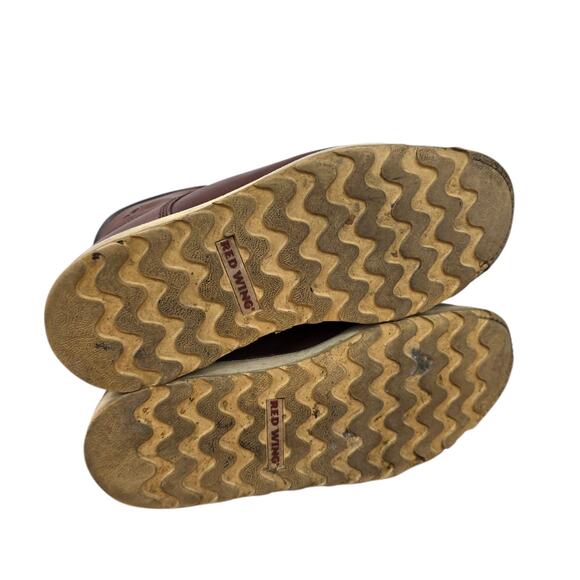 Red Wing Traction Tred 405 Moc Toe Waterproof Work Boots Mens 11 D - Picture 7 of 9